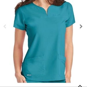 Teal greys anatomy scrub set